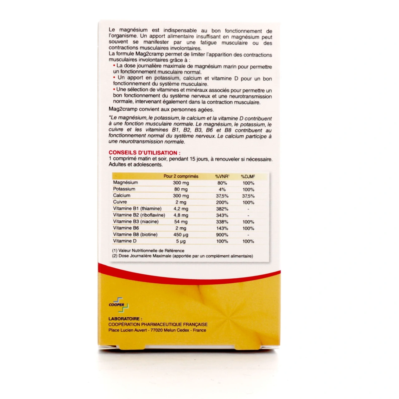 Mag 2 Cramp comprimés - Vue 4