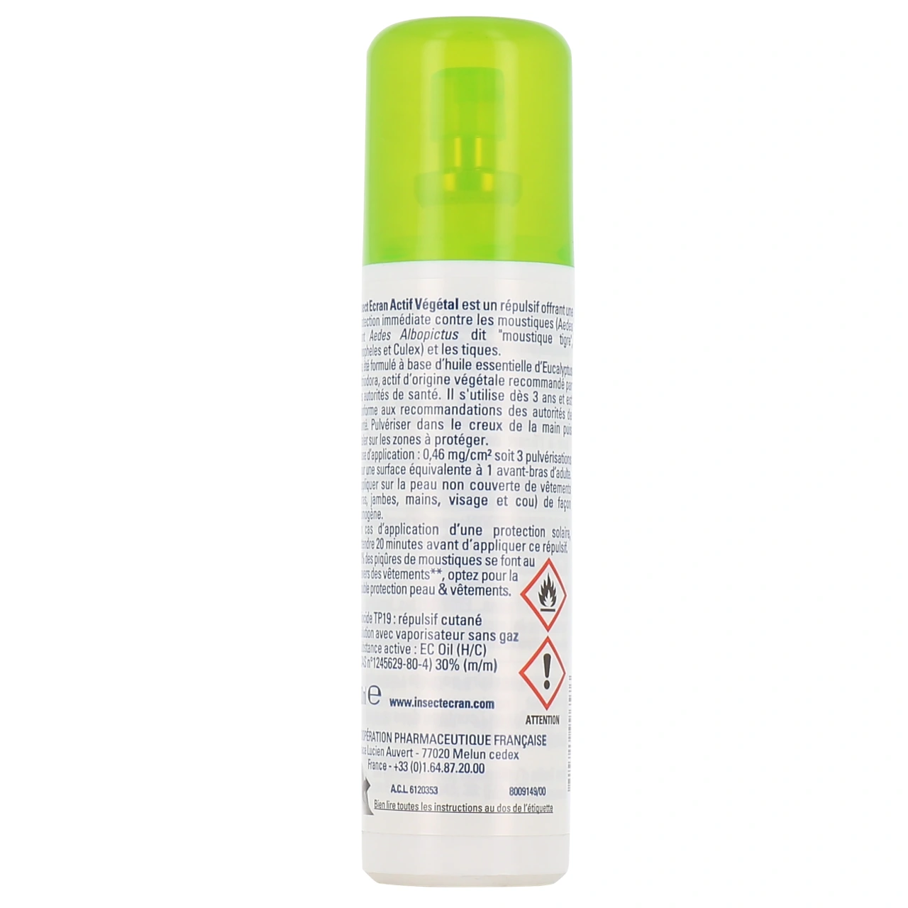 Insect Ecran Lotion Anti Moustiques Actif Végétal - Vue 3