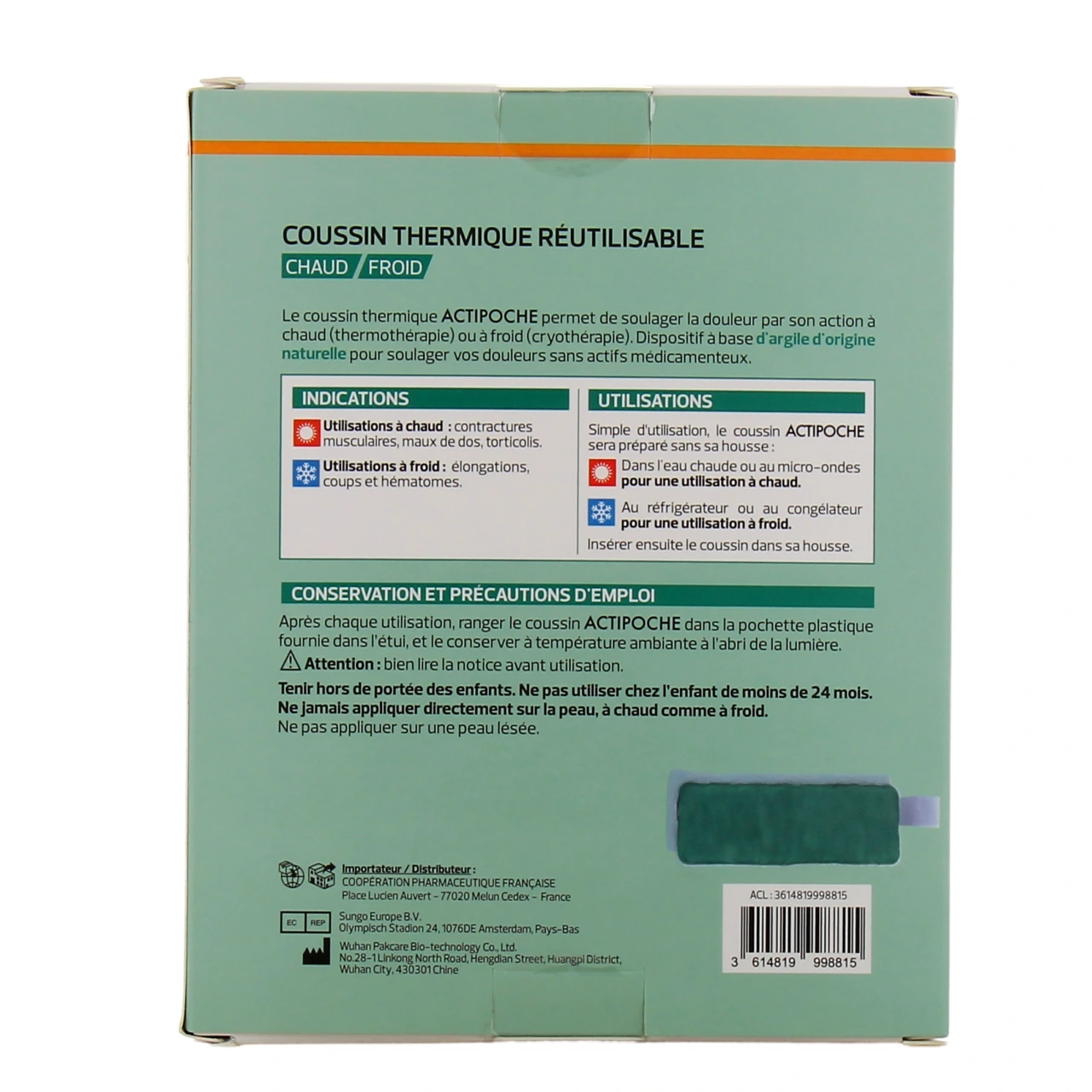 Actipoche Coussins Thermiques Argile - Vue 5