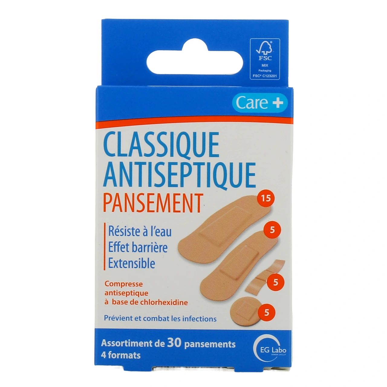 Care+ Pansement Antiseptique - Vue 2