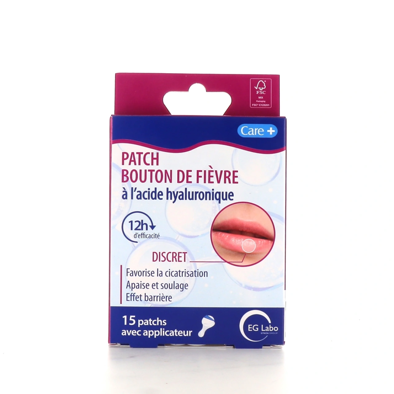 Care+ Patch Bouton de Fièvre - EG Labo