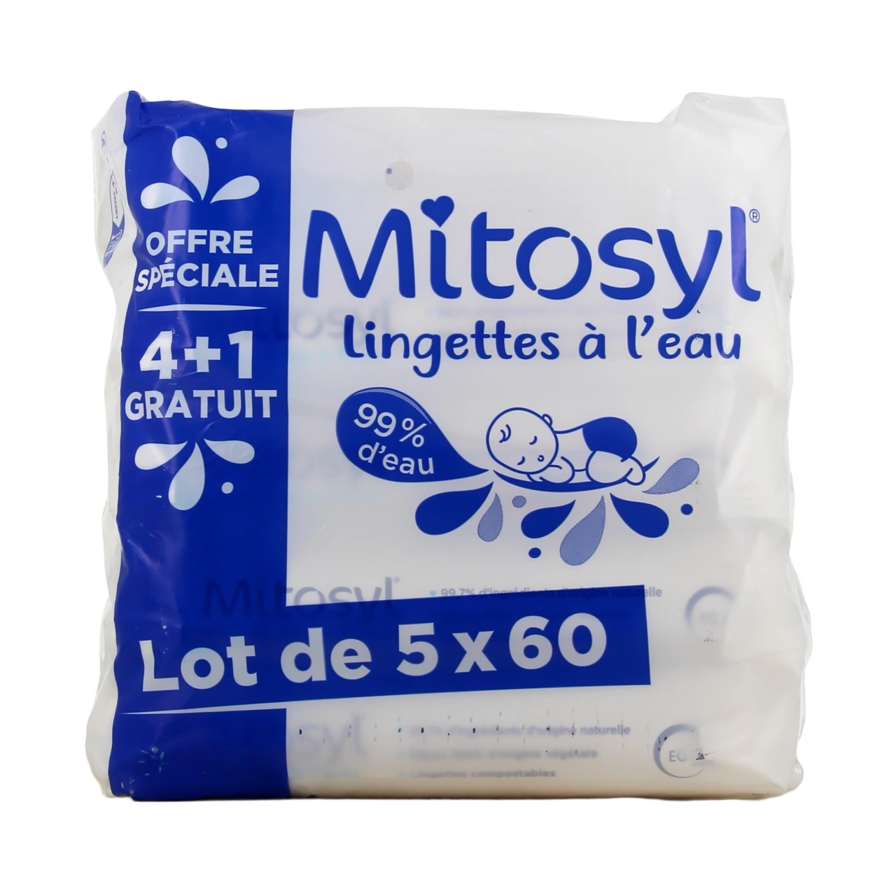 Mitosyl Lingettes à l'eau - Vue 5