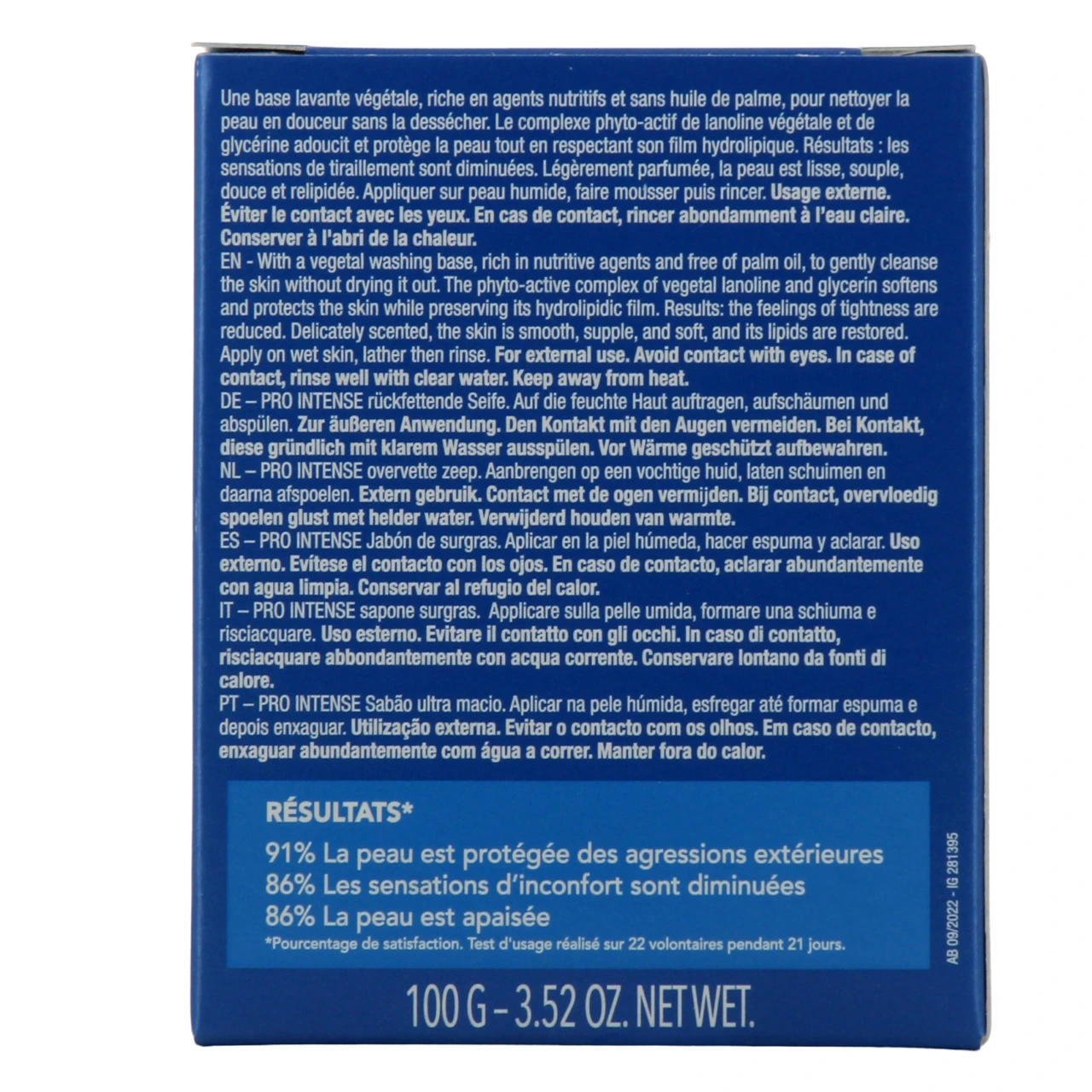 Laino Pro Intense Savon Surgras - Vue 3