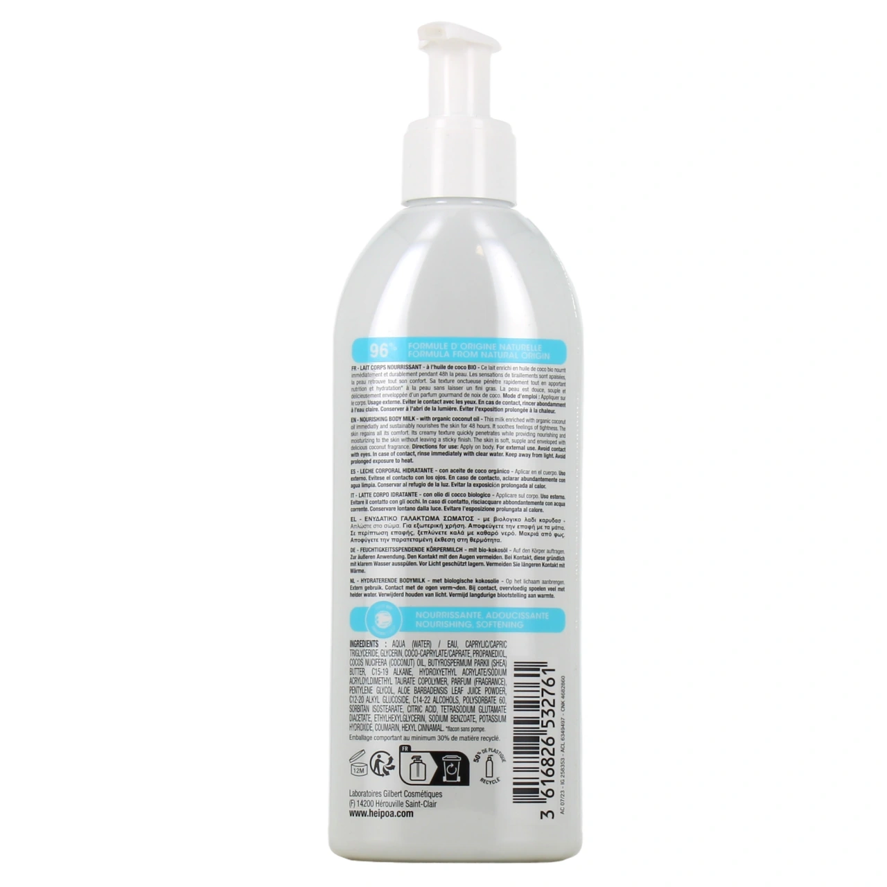 Hei Poa Lait Corps Nourrissant à l'Huile de Coco Bio - Vue 3