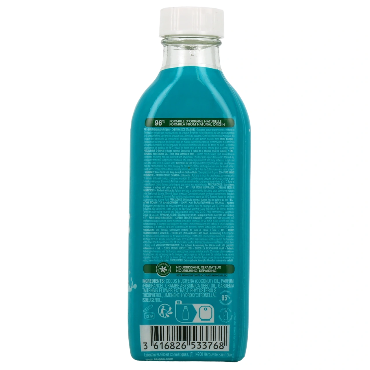 Hei Poa Soins Capillaires Pur Monoï Réparateur - Vue 3