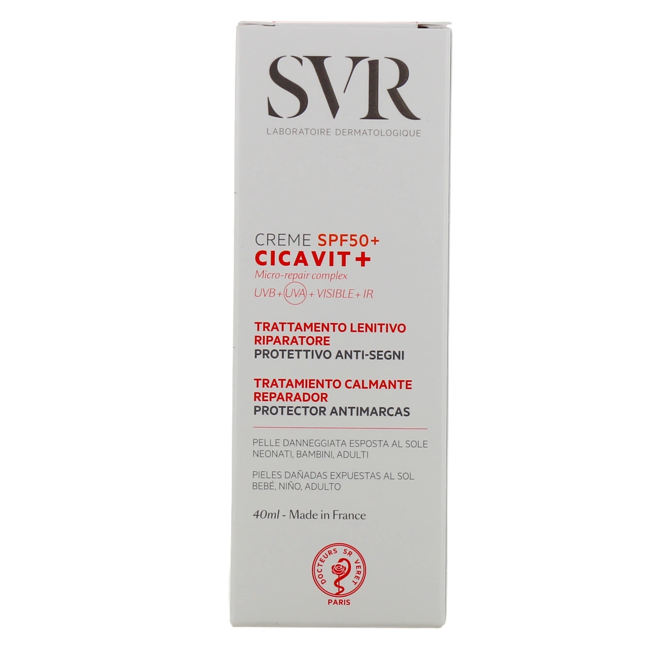 SVR Cicavit+ Crème réparatrice SPF50+ - Vue 3
