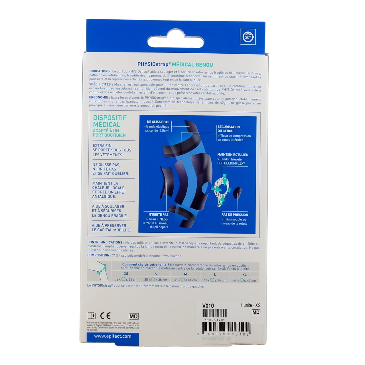 Epitact Physiostrap Genouillère Proprioceptive - Vue 3