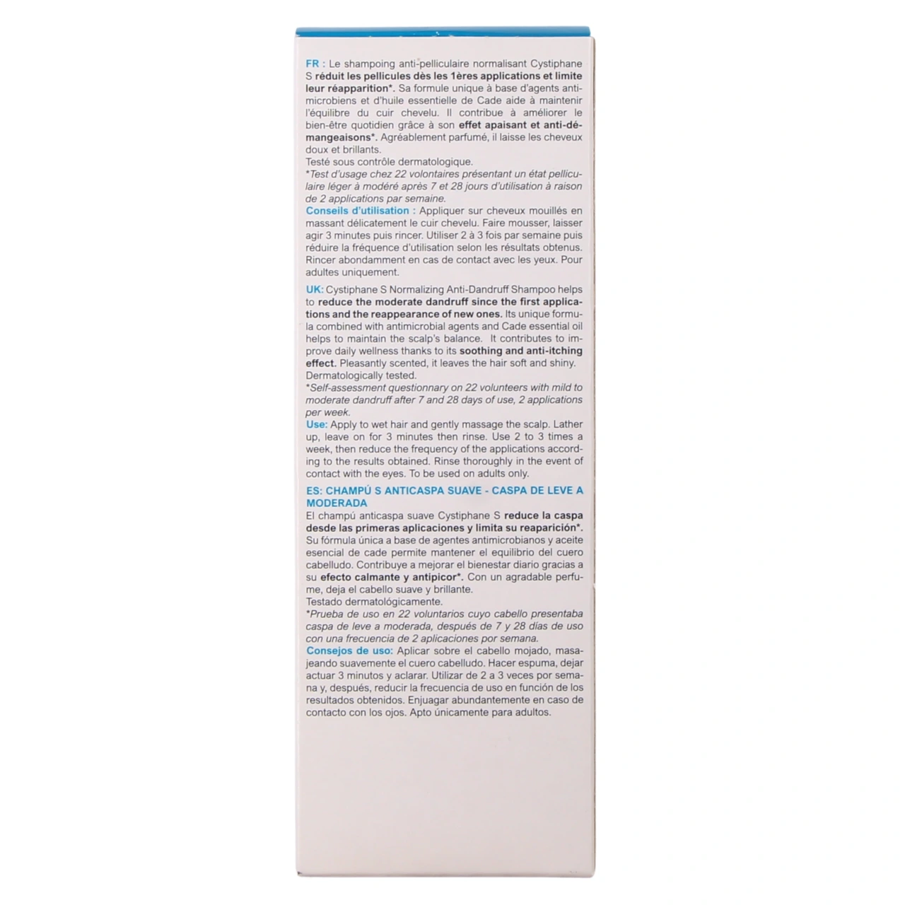 Cystiphane Shampoing Anti-Pelliculaire Normalisant S - Vue 3