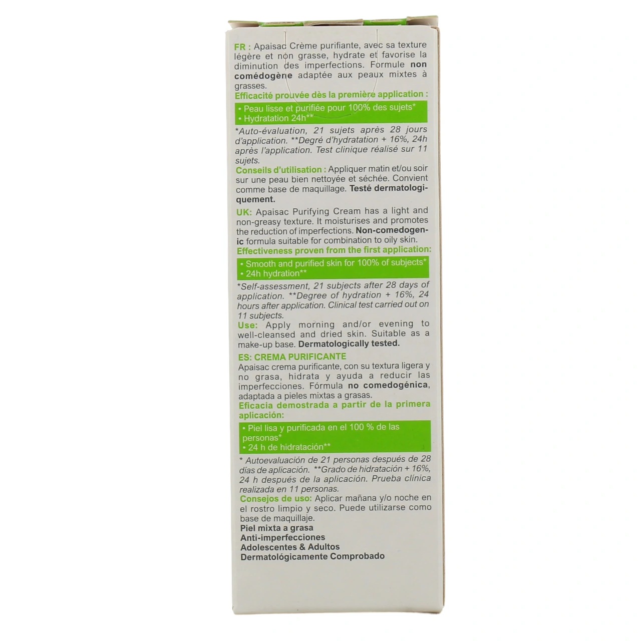 Apaisac Biorga Crème Purifiante Anti-Imperfections - Vue 3