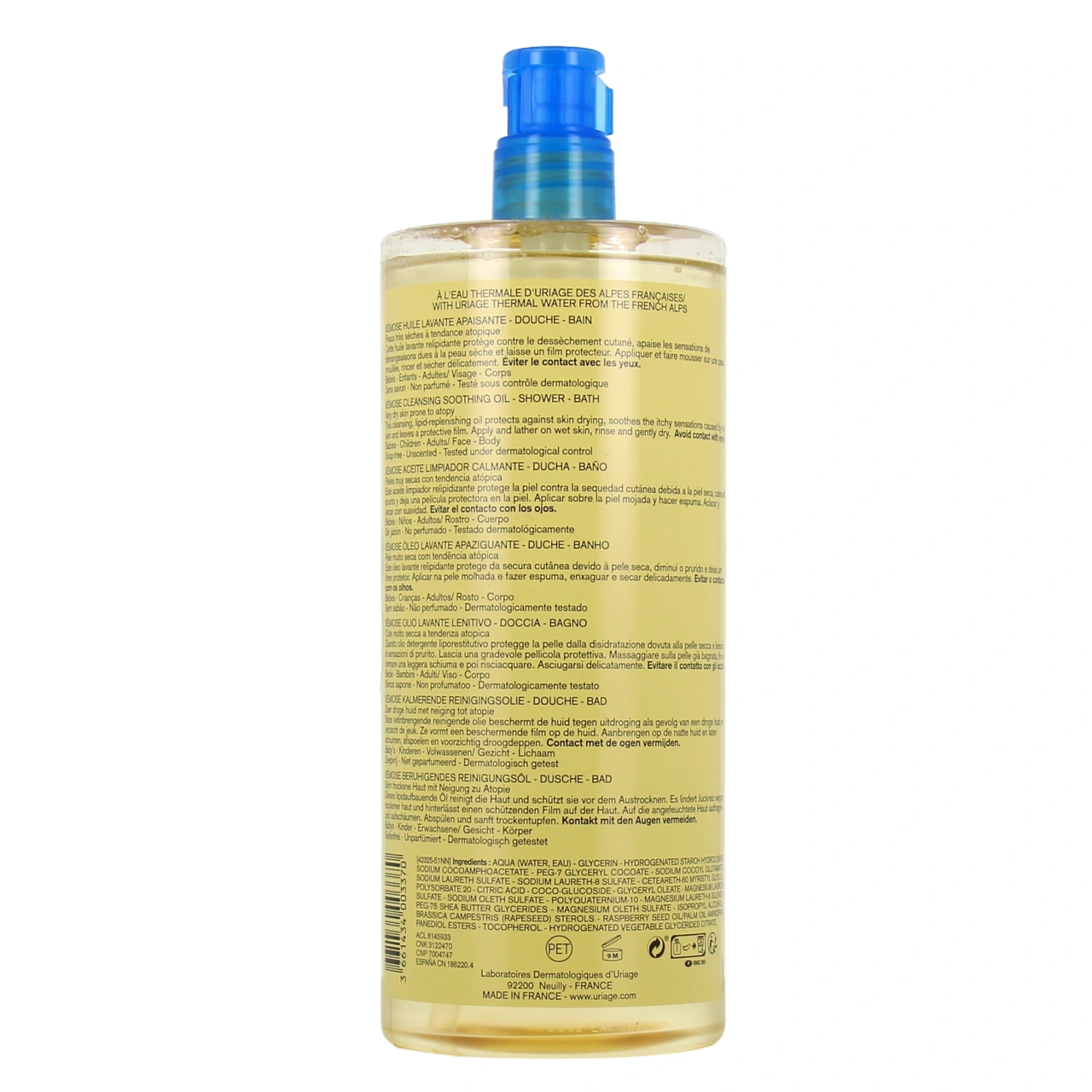 Uriage Xemose Huile Lavante Anti-Grattage - Vue 10