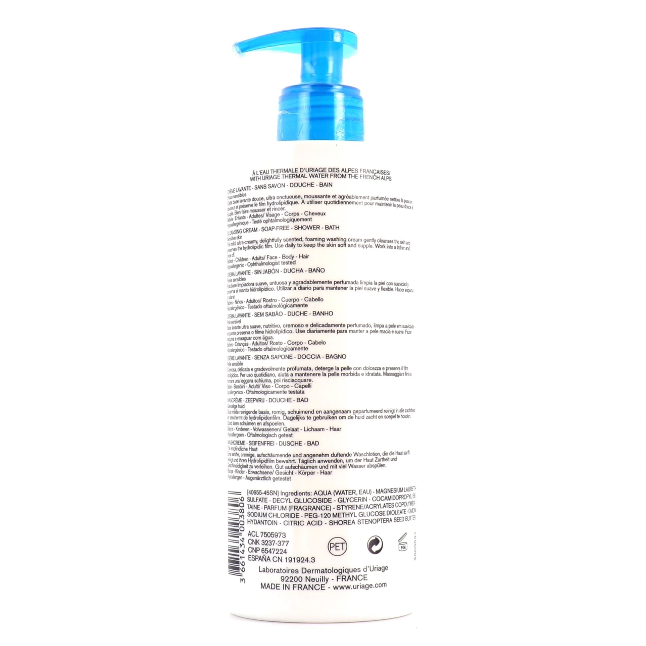 Uriage Crème Lavante - Vue 6
