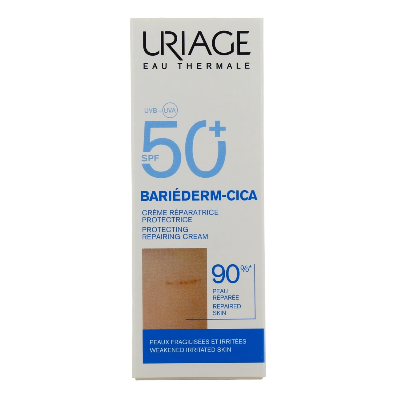 Uriage Bariederm Cica Crème SPF50+ - Vue 2