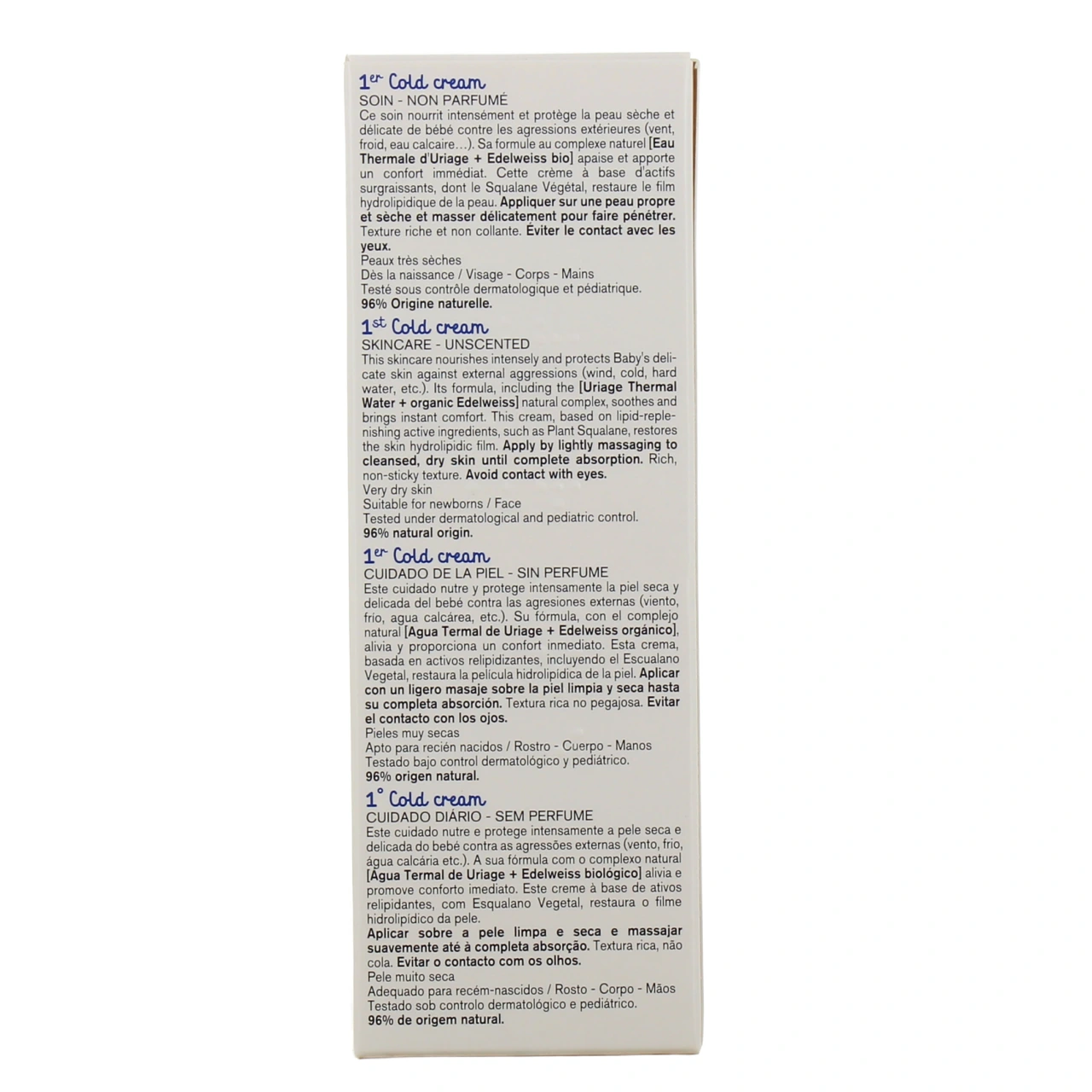 Uriage Bébé 1er Cold Cream - Vue 3