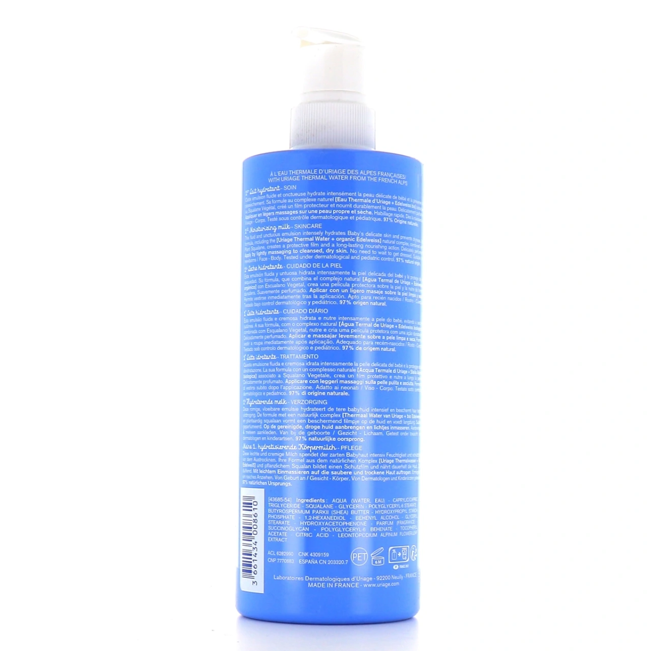 Uriage Bébé 1er Lait Hydratant - Vue 2