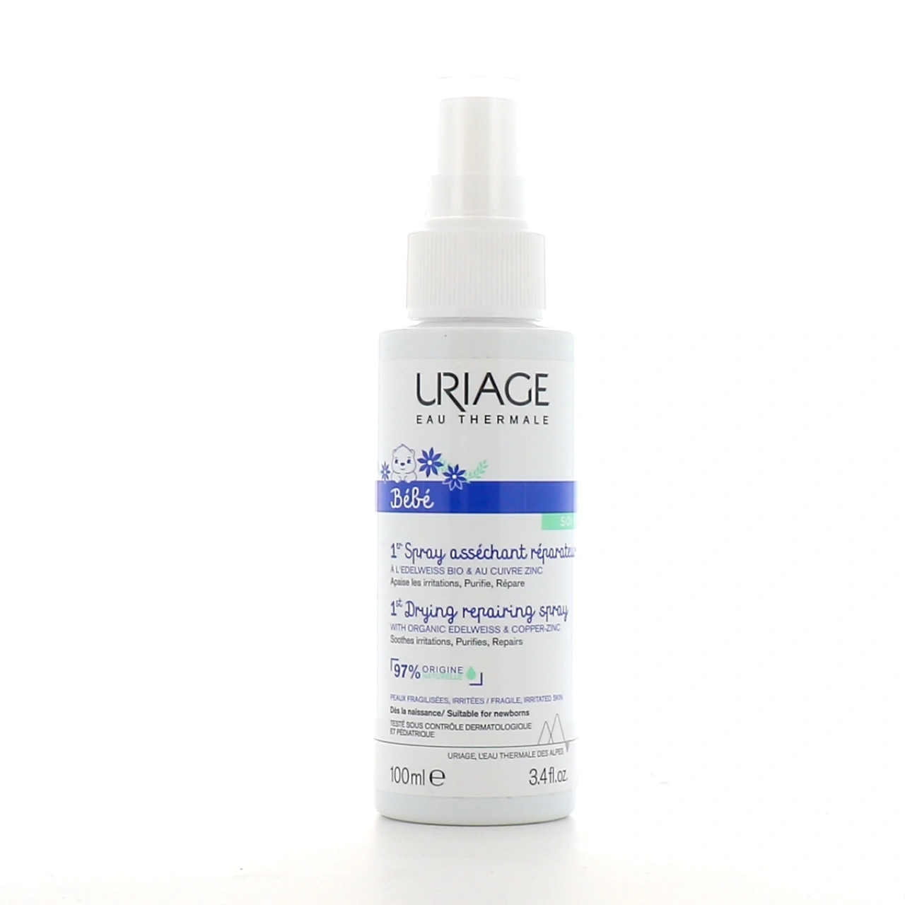 Uriage Bébé 1er Spray Asséchant Réparateur - Uriage Bébé