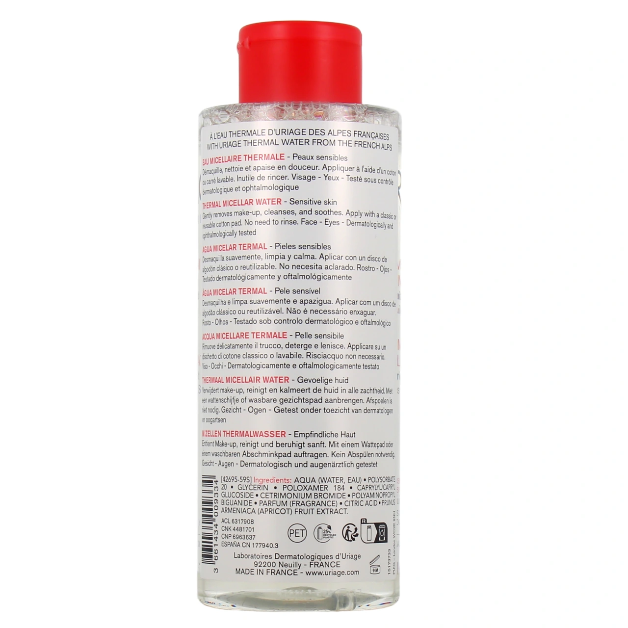 Uriage Eau Micellaire Thermale Peaux Sensibles - Vue 9