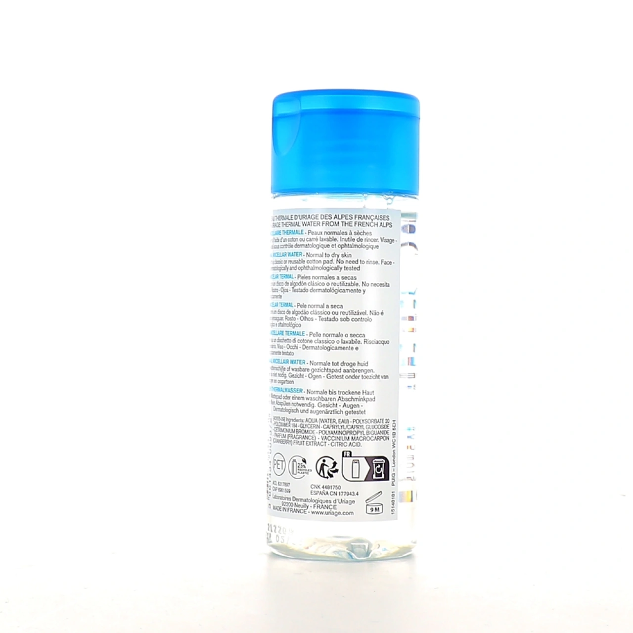 Uriage Eau Micellaire Thermale Peaux Normales à Sèches - Vue 2