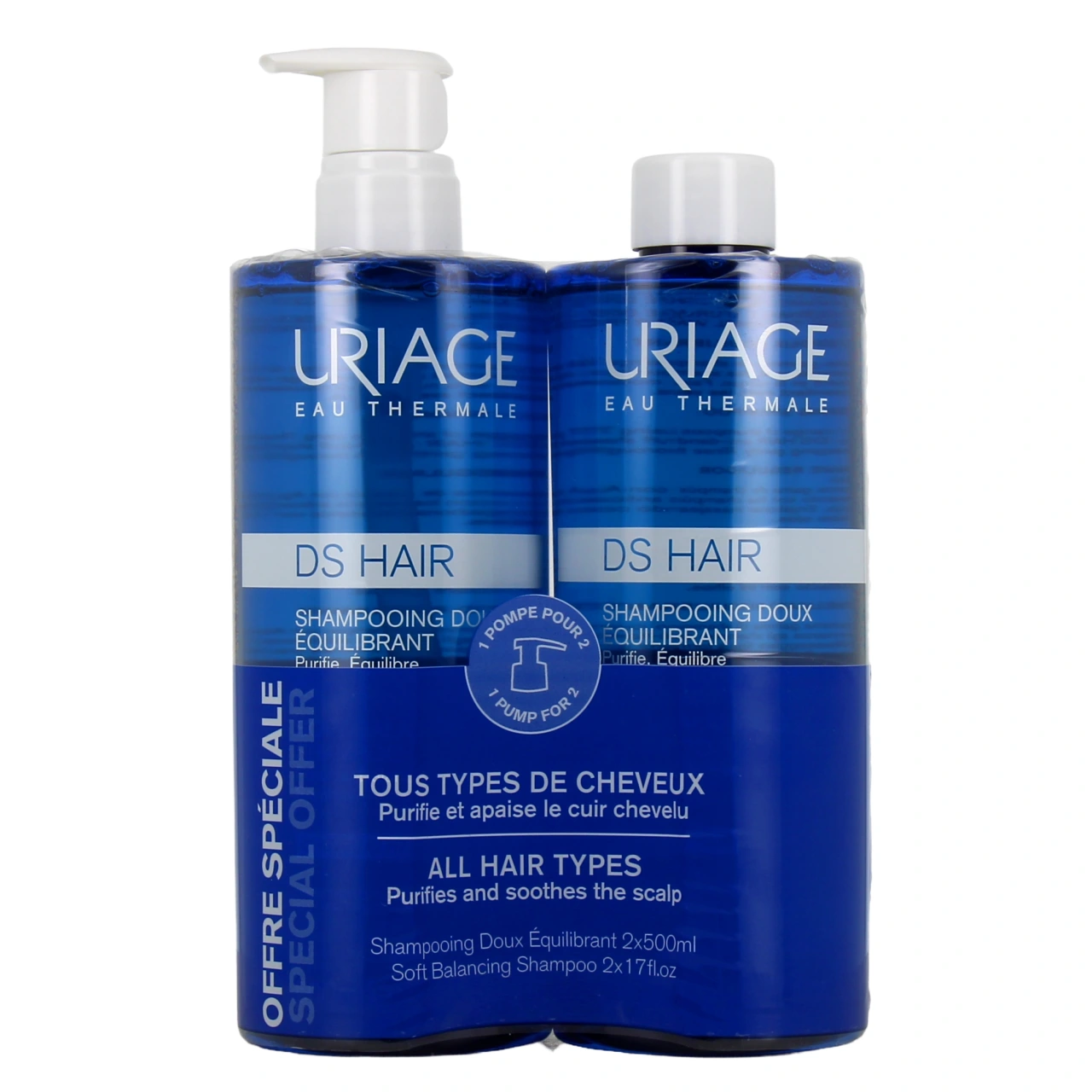 Uriage DS Hair Shampooing Doux Equilibrant - Vue 6