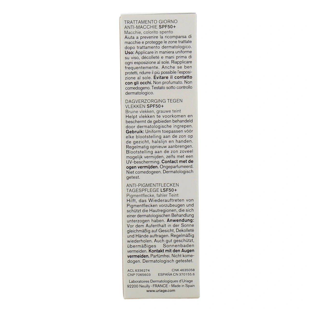 Uriage Dépiderm Soin de Jour Anti-Taches SPF 50+ - Vue 3