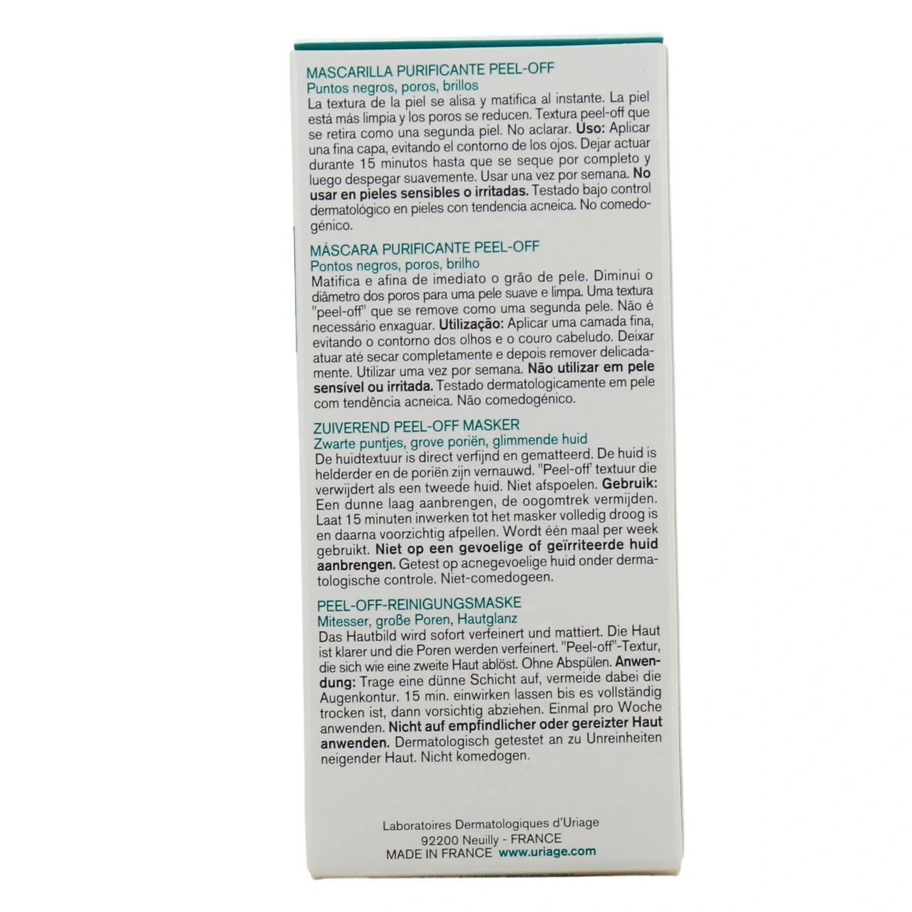 Uriage Hyséac Masque Purifiant Peel-Off - Vue 3