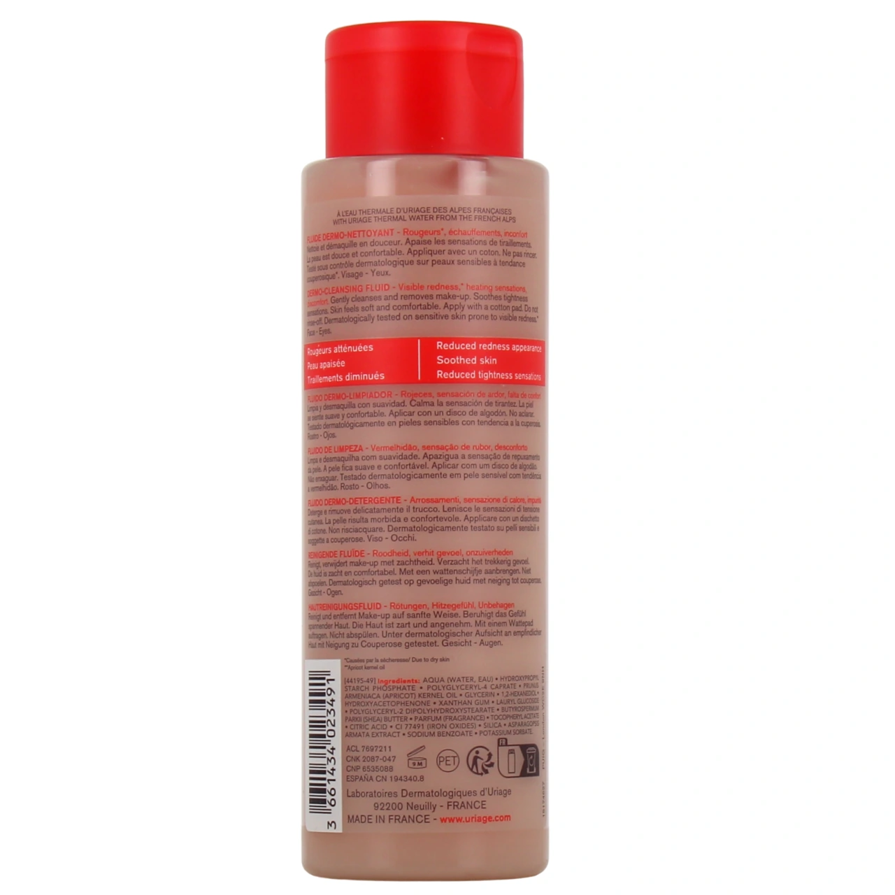 Uriage Roséliane Fluide Dermo-Nettoyant - Vue 3