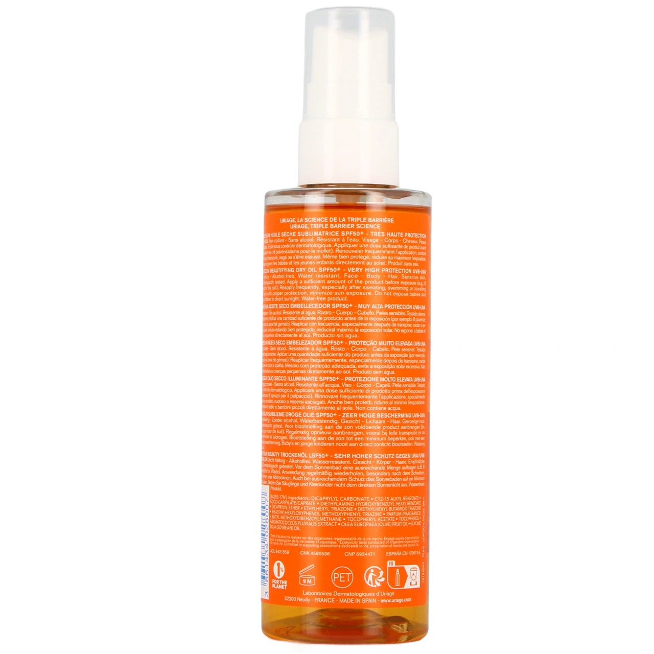 Uriage Bariésun Huile Sèche Solaire SPF 50+ - Vue 3