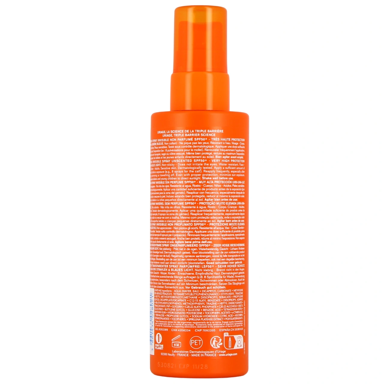 Uriage Bariésun Spray Solaire Invisible SPF 50+ - Vue 3