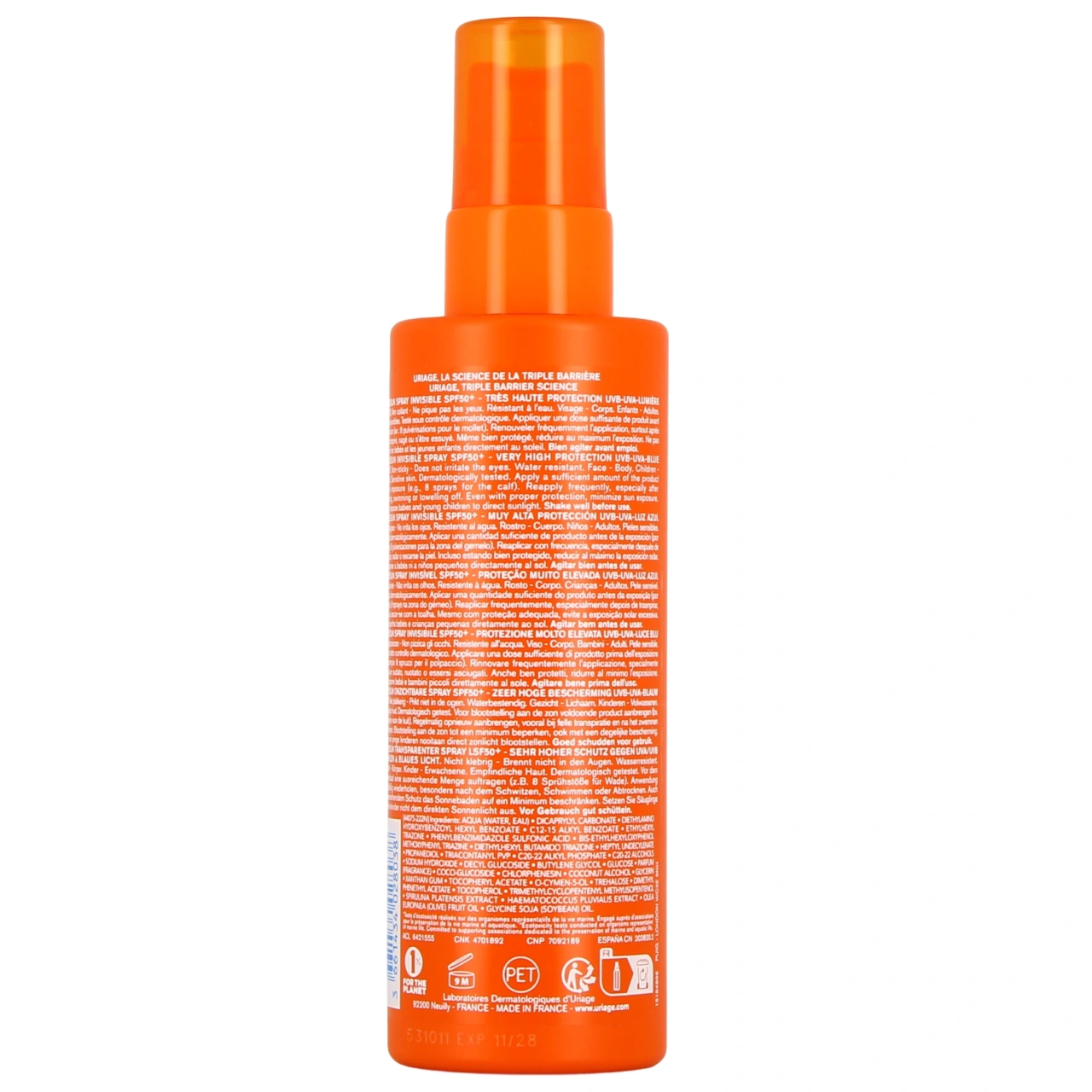 Uriage Bariésun Spray Solaire Invisible SPF 50+ - Vue 3