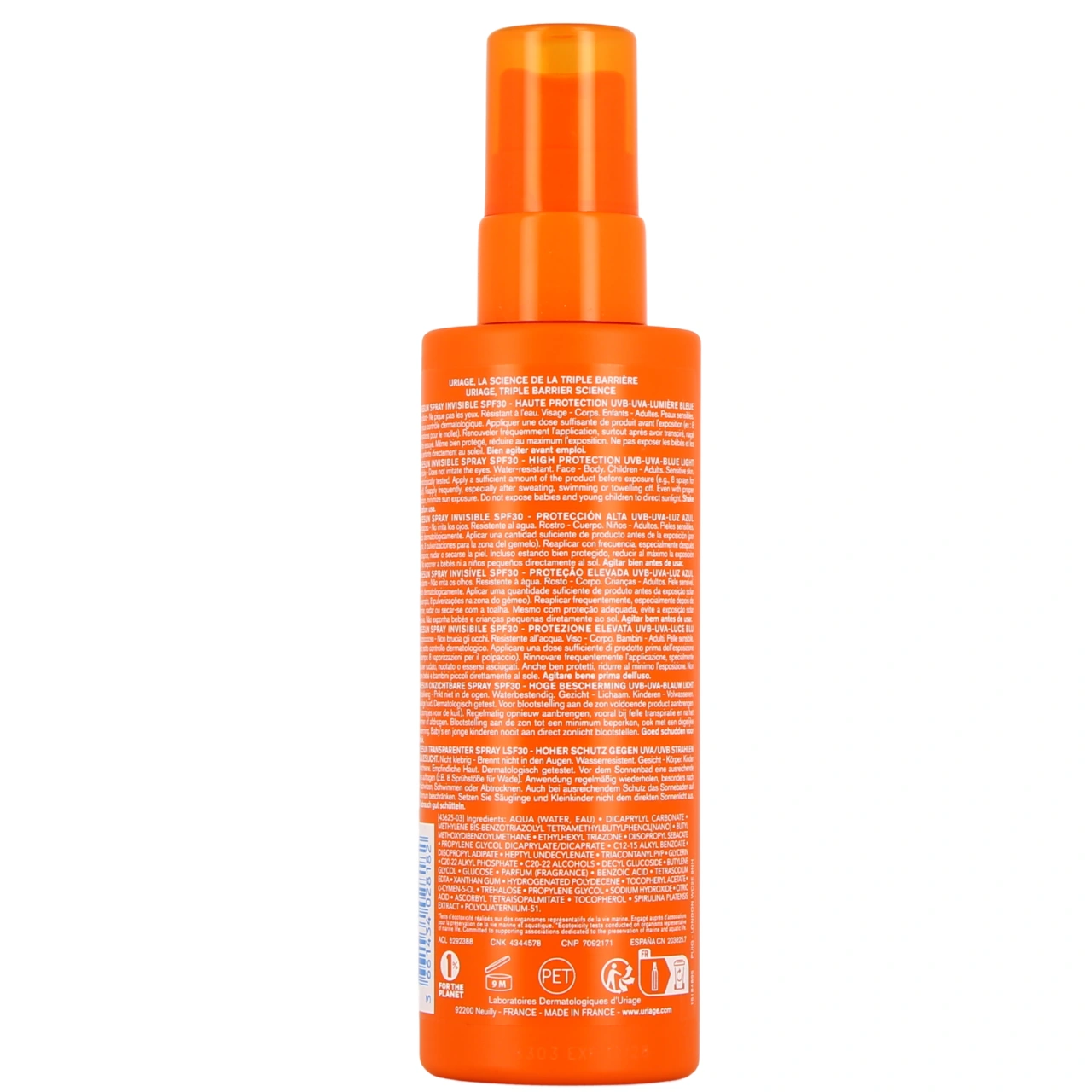 Uriage Bariésun Spray Solaire Invisible SPF 30 - Vue 3