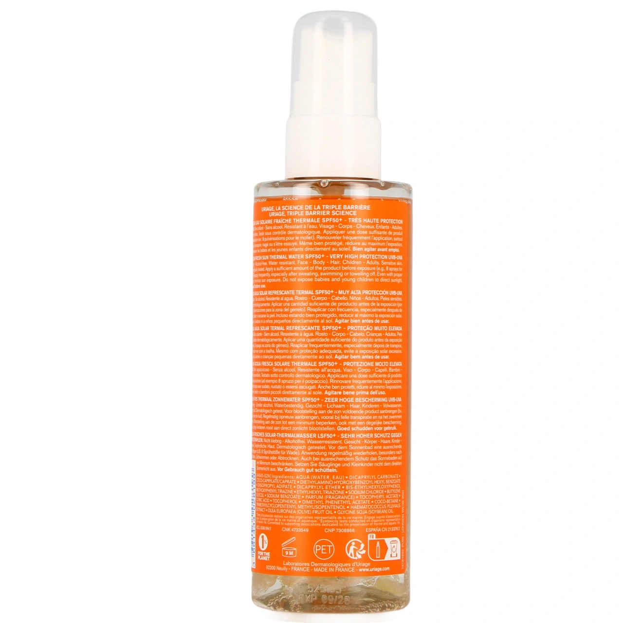 Uriage Bariésun Eau Solaire Fraîche SPF 50+ - Vue 3