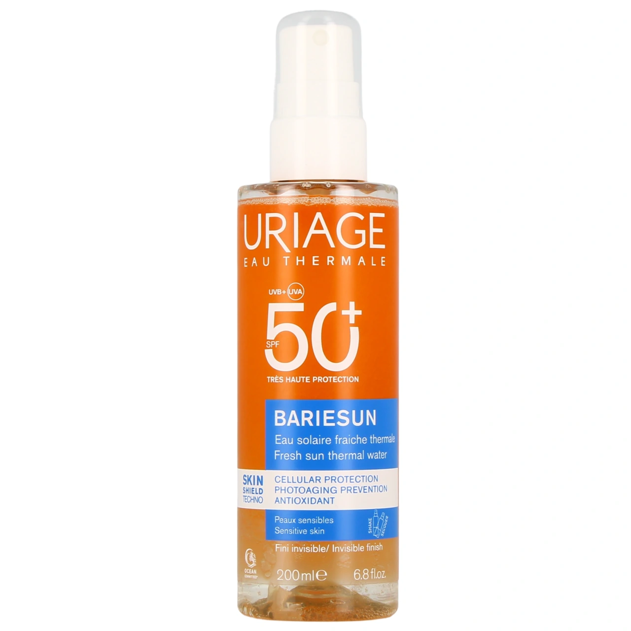 Uriage Bariésun Eau Solaire Fraîche SPF 50+ - Vue 2
