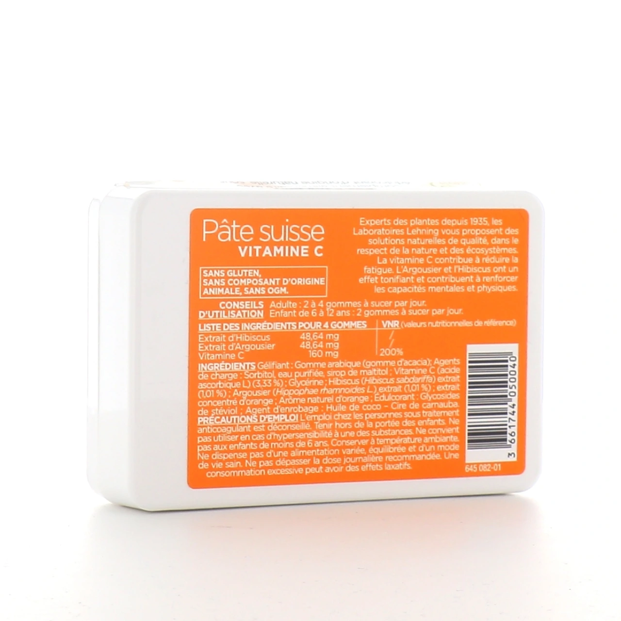 Lehning Pâte Suisse Vitamine C - Vue 2