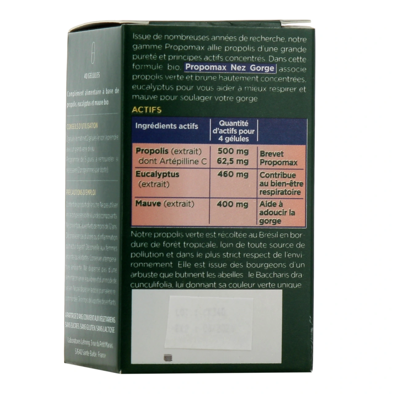 Propomax Nez Gorge Bio - Vue 3
