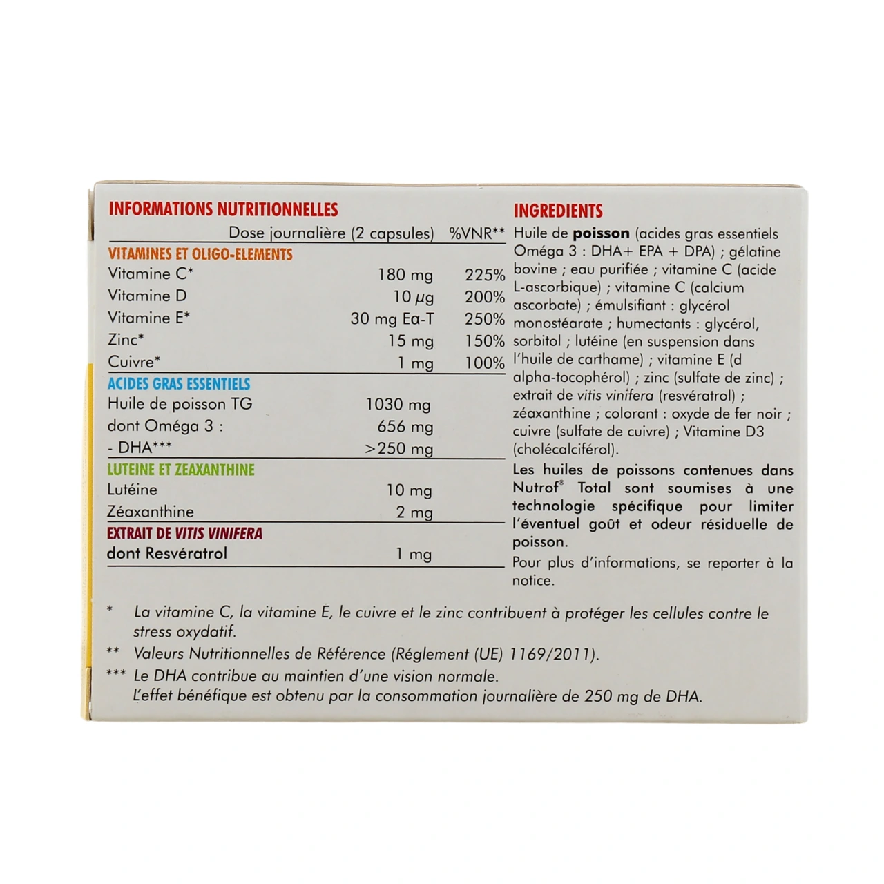 Nutrof Total - Vue 3