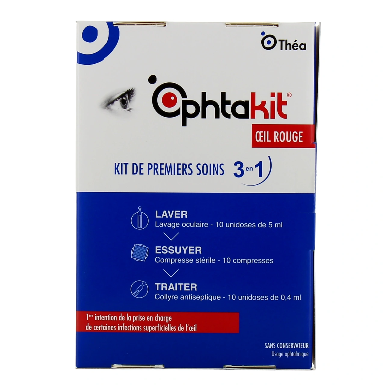 Ophtakit Oeil Rouge - Vue 2