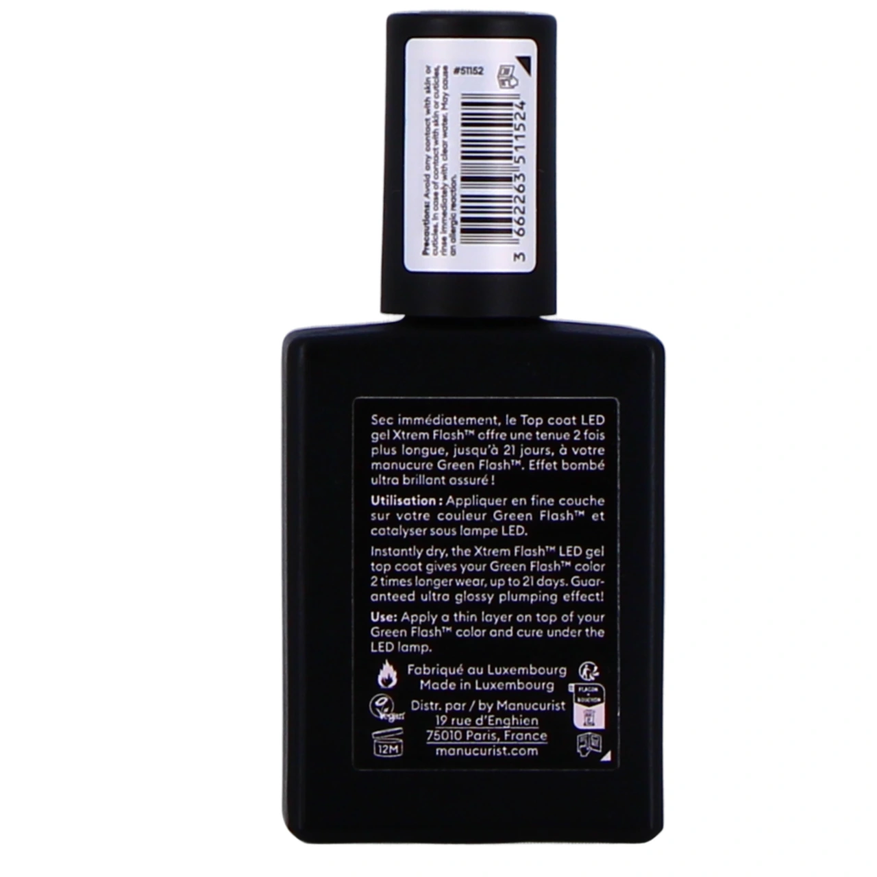 Manucurist Xtrem Flash Top Coat - Vue 3