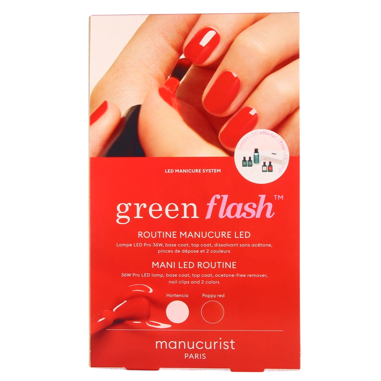 Manucurist Green Flash Kit Vernis Semi-Permanent - Vue 2