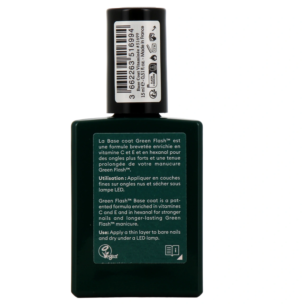 Manucurist Green Flash Vitaminized Base Coat - Vue 3