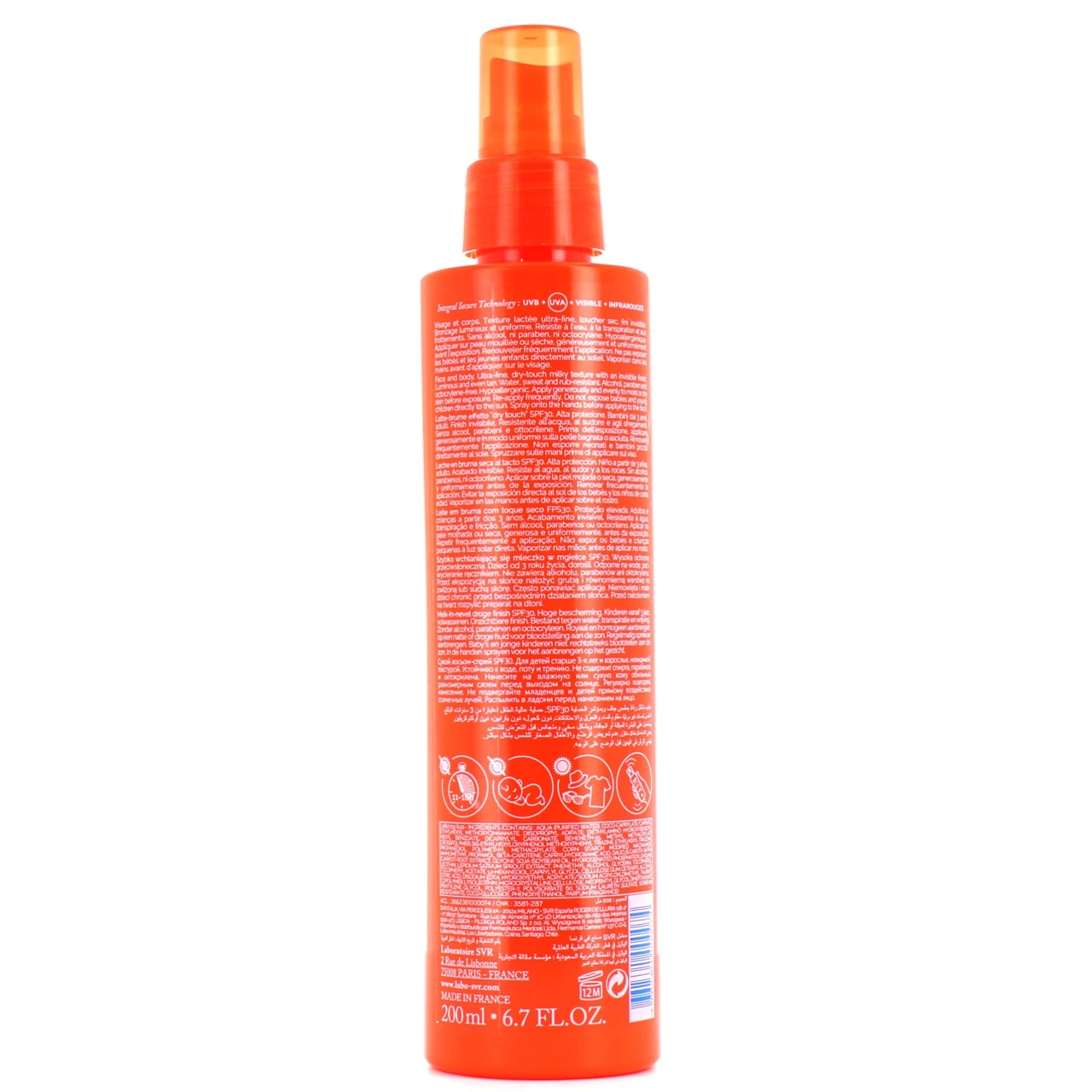 SVR Sun Secure Spray Solaire SPF 30 - Vue 8
