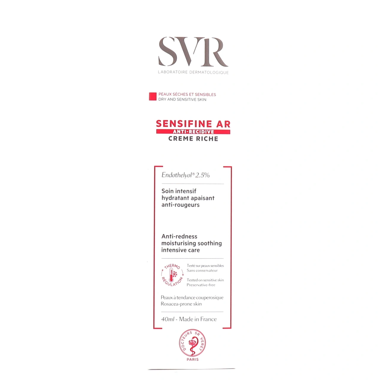 SVR Sensifine AR Crème riche soin intensif hydratant apaisant anti-rougeurs - Vue 4