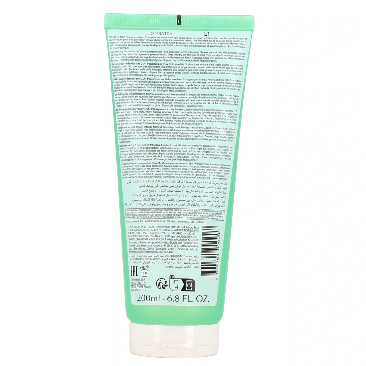 SVR Spirial Déo douche Gel lavant déodorant - Vue 5