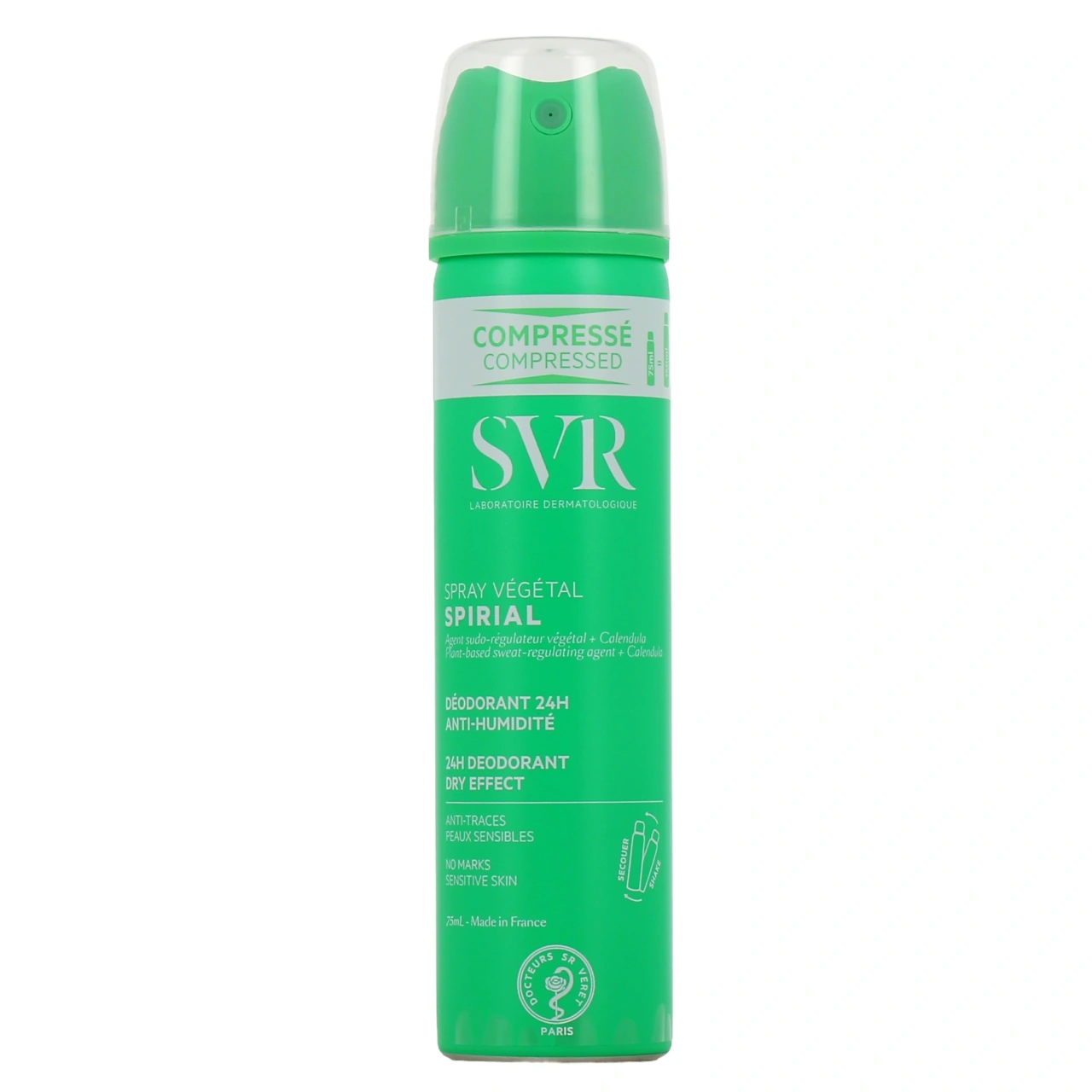 SVR Spirial Spray Végétal Déodorant Anti-Humidité 48h - Vue 2