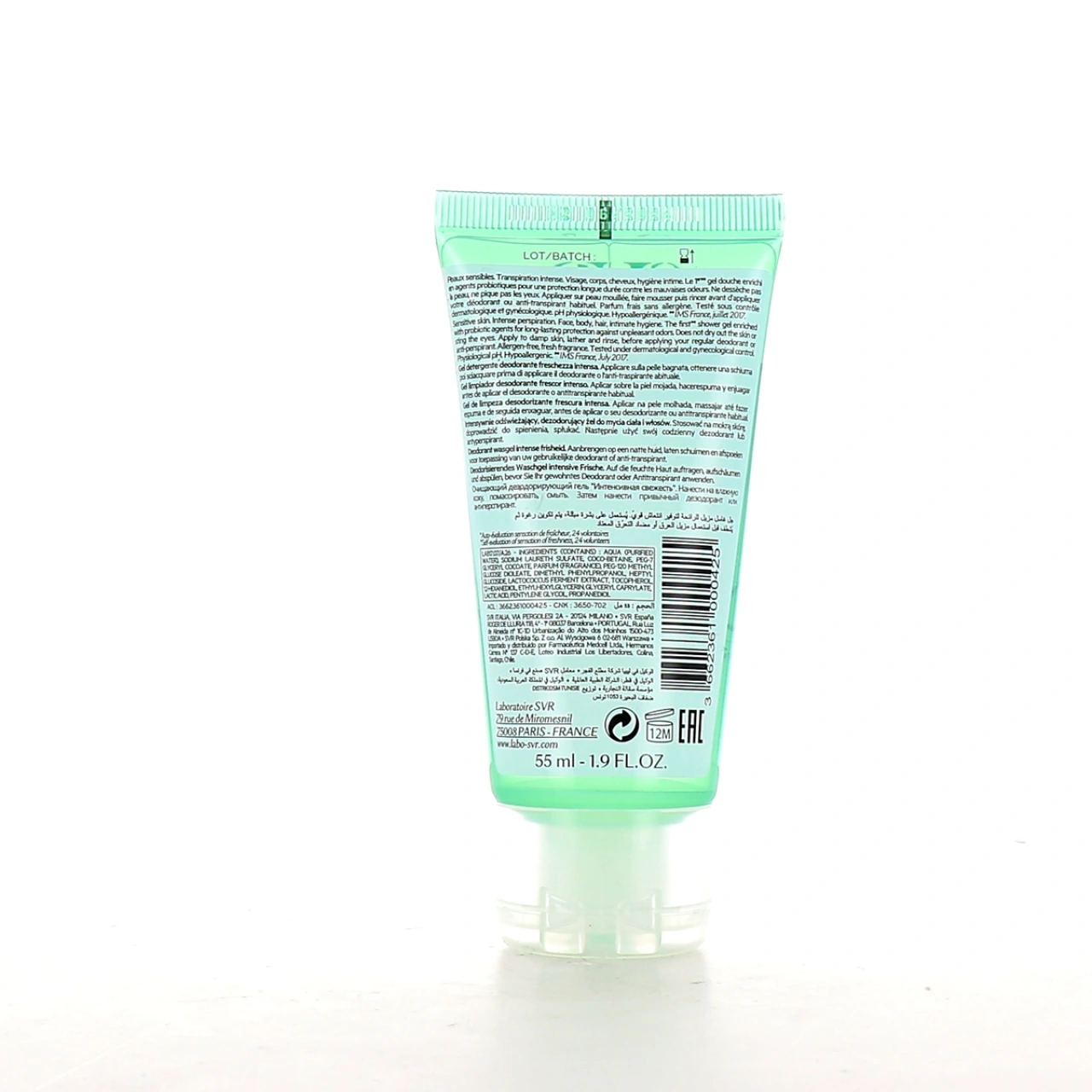 SVR Spirial Déo douche Gel lavant déodorant - Vue 2