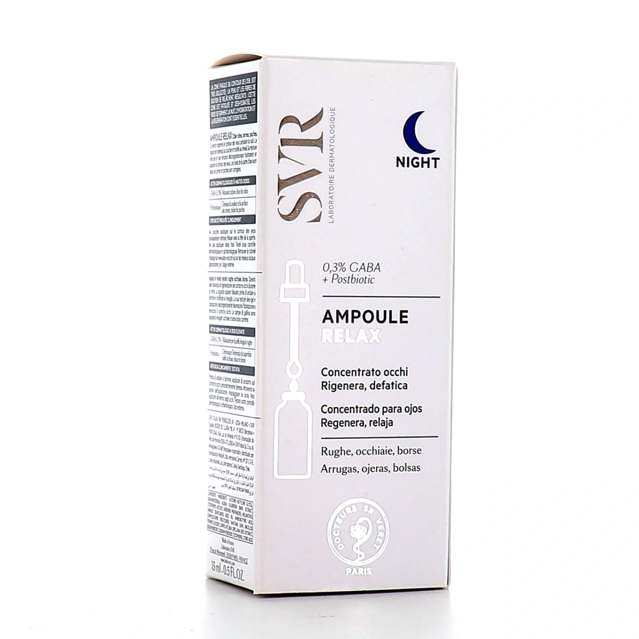 SVR Ampoule Relax Concentré Yeux Nuit Sérum - Vue 2