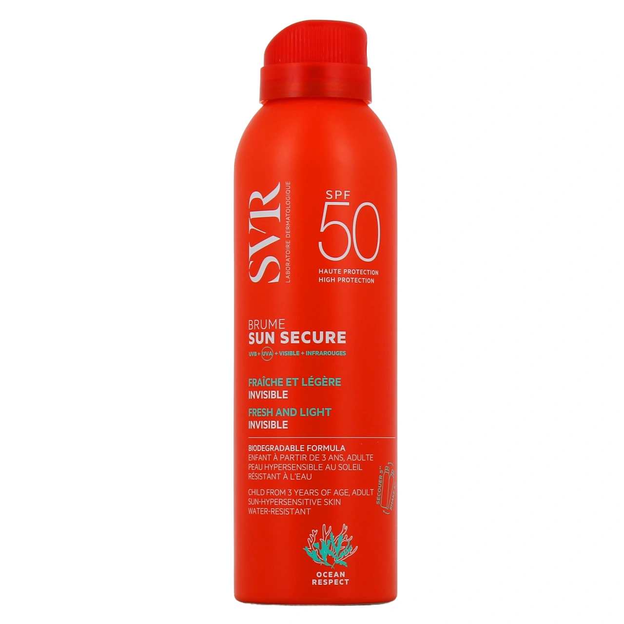 SVR Sun Secure Brume Solaire SPF50 - Vue 2