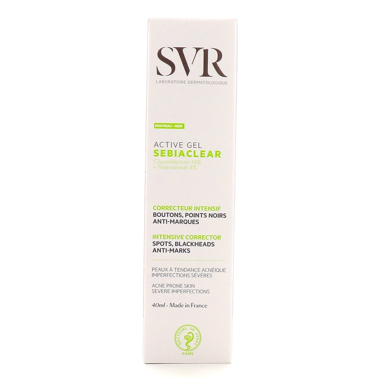 SVR Sebiaclear Correcteur Intensif Active Gel - Sebiaclear