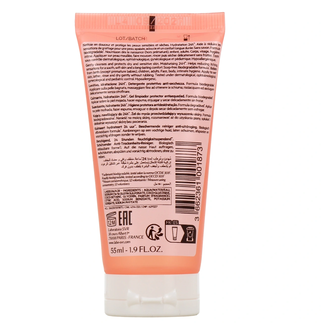 SVR Topialyse Gel Lavant - Vue 3