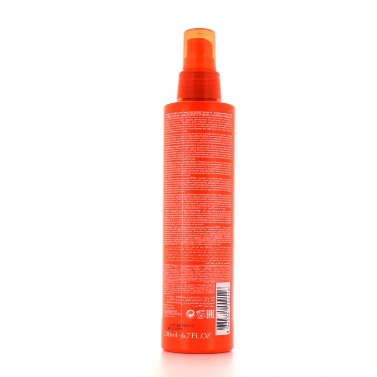 SVR Sun Secure Spray Solaire Hydratant SPF 50+ - Vue 2