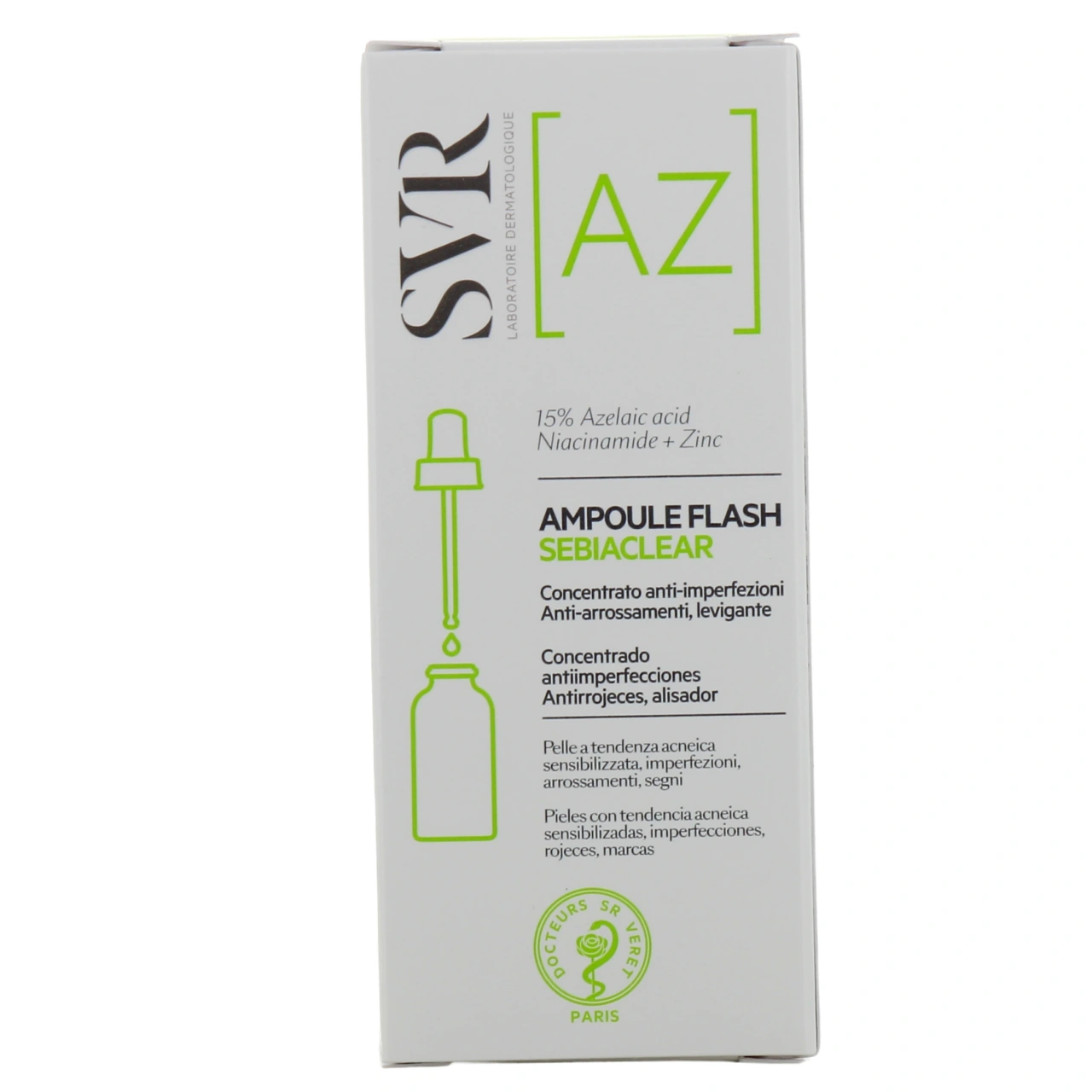 SVR Sebiaclear Ampoule Flash - Vue 3