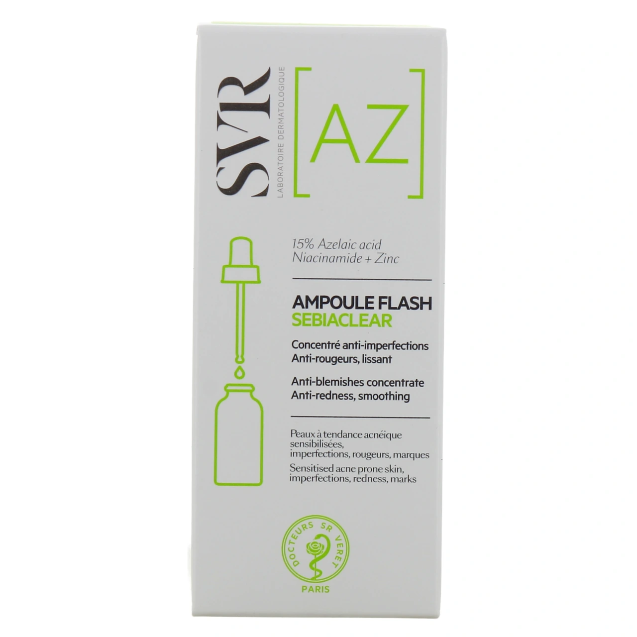 SVR Sebiaclear Ampoule Flash - Vue 2